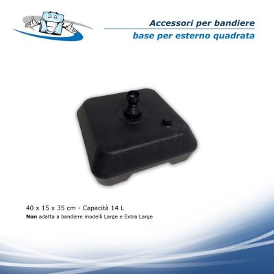 Accessorio Bandiere pubblicitarie a vela Zoom+Feather con personalizzazione inclusa