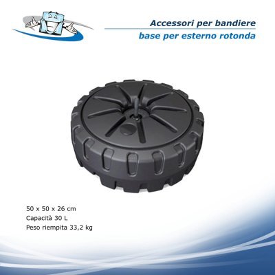 Accessorio Bandiere pubblicitarie a vela Zoom+Crest con personalizzazione inclusa