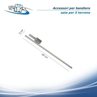 Accessorio Bandiere pubblicitarie a goccia Zoom+Quill con personalizzazione inclusa