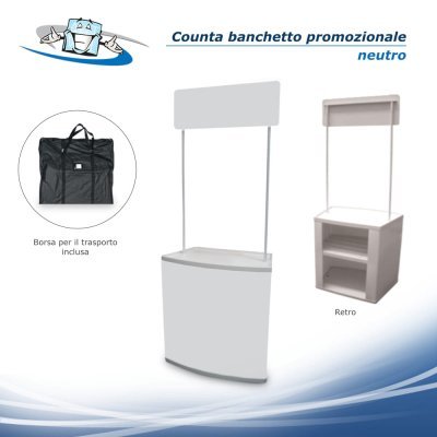 Counta - Banchetto promozionale neutro