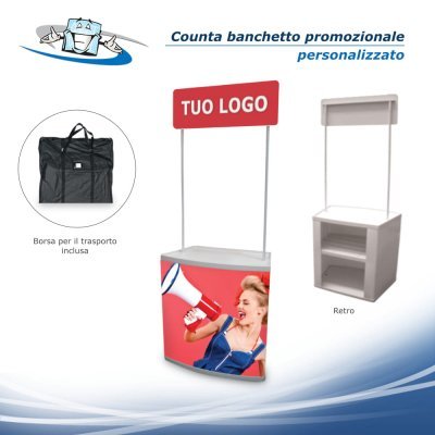 Counta - Banchetto promozionale personalizzato