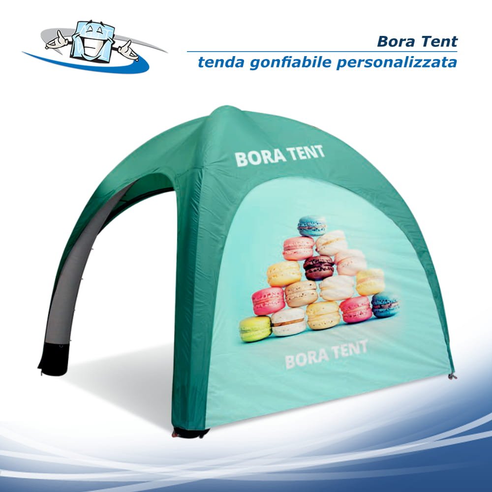 Bora Tent 3x3 m - Tenda gonfiabile personalizzata per eventi e manifestazioni